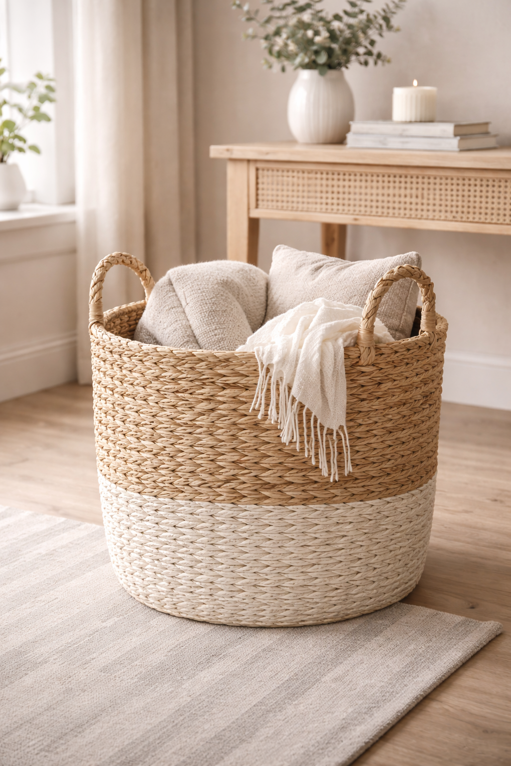 Handwoven Decorative Storage Basket