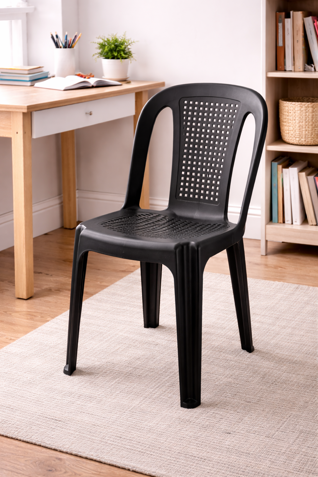 Simple Plastic Study Chair